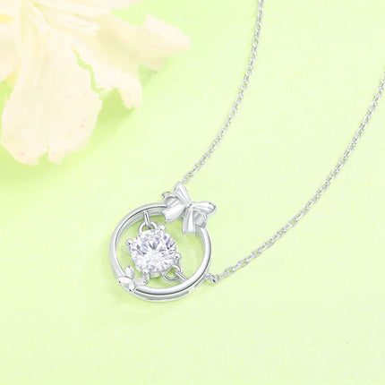 925 Sterling Silwer Strikhalsbandbykomstigheid