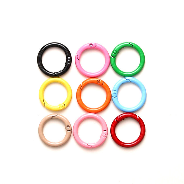 Handmade Diy Color Paint Spring Fastener