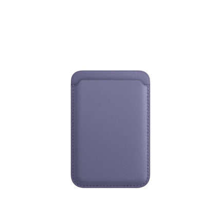 Vir Magsafe Magnetiese Luukse Leer Kaarthouer Beursiehouer Vir 14 Pro Max 13 12 Telefoonsak Adsorpsie Bykomstighede Omslag