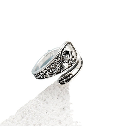 Retro Artistic Skull Ring For Women