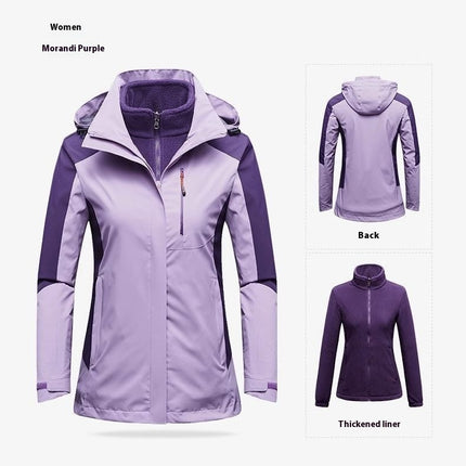 Detachable Thickened Warm Casual Jacket
