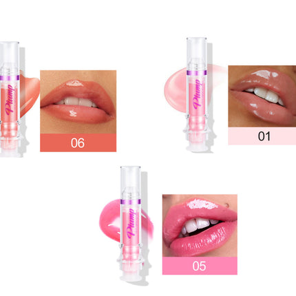 New Tube Lip Rich Lip Color Slightly Spicy Lip Honey Lip Glass Mirror Face Lip Mirror Liquid Lipstick