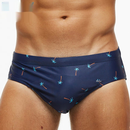 Solid Color Plus Size Swimming Shorts