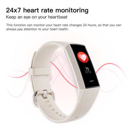 C80 Slim AMOLED-skerm Krag Hartklop Bloedsuurstofmonitering Armband