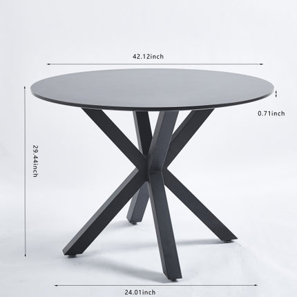 Veselbord Swart Eettafel