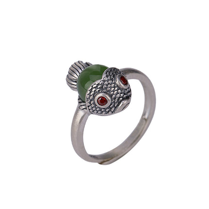 S925 Sterling Silwer Persoonlike Ring Vir Vroue