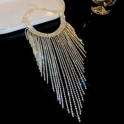 Diamantblom Kwassie-ketting Ligte Luukse Hoëgraadse Truiketting