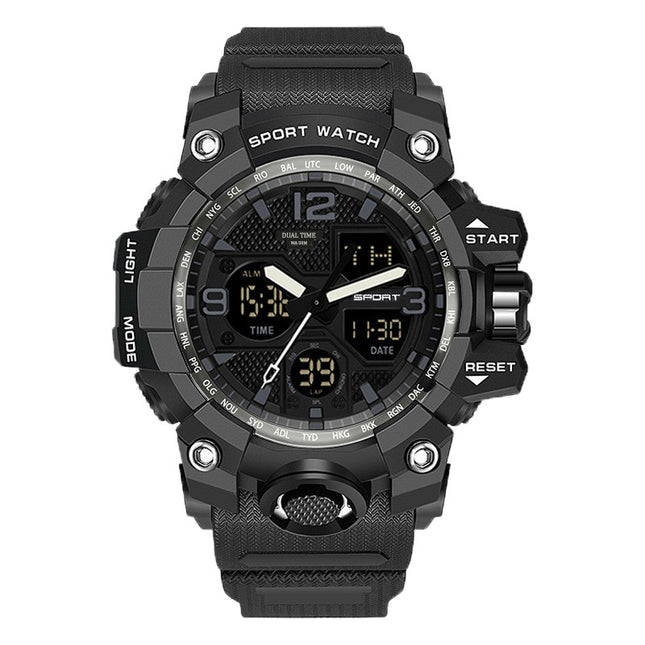 Male Student Multi-functional Youth Leisure Sports Fashion Electronic Watch