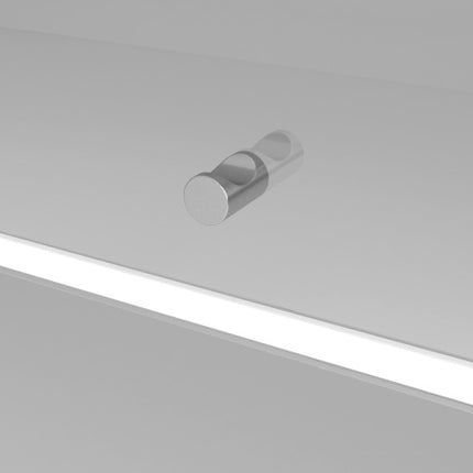Wit Glasdeur Skoenboks Skoenopbergkas Met RGB Led Lig