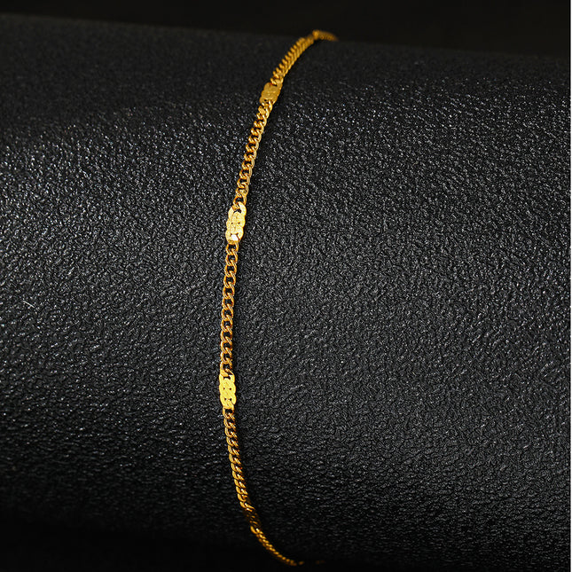 Stainless Steel Fashionable All-match Anklet