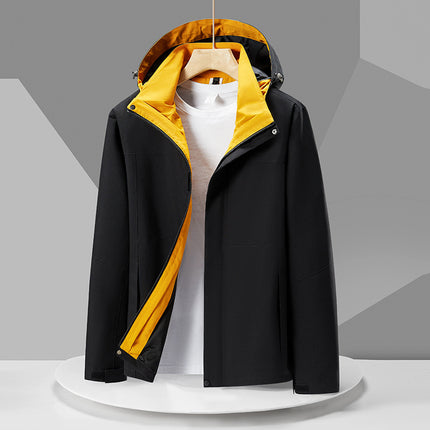 Men's Color Blocked Sports Casual Jacket