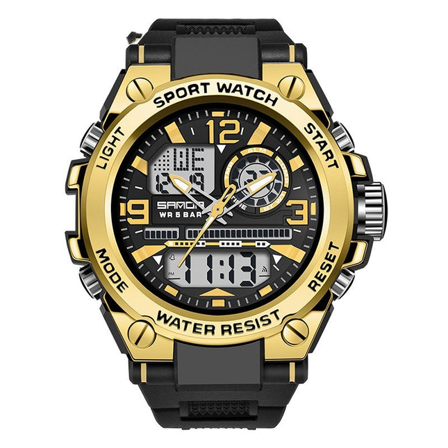Trendy Multifunctional Digital Waterproof Electronic Watch