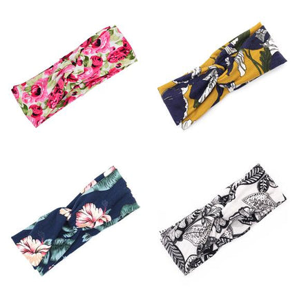 Blomme-kruishaarband