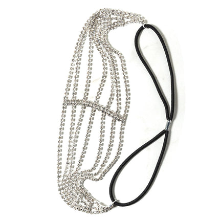 Flits Diamant Strass Rekbare Haarband Haarbykomstighede Vyf Rye Diamante