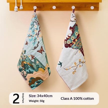 Pure Cotton Gauze Square Towelsoft Absorbent And Made Entirely Of Cotton For Home Use