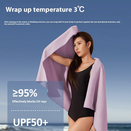 Quick-drying Bath Towel Swimming Towel Children's Beach Towel Women's Absorbent Fast Portable Fitness Robe