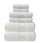 Straight White / 6 Piece set