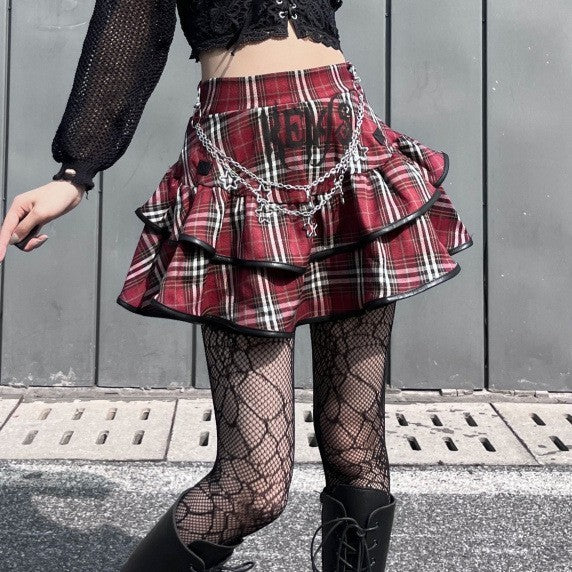 Y2g Niche Cake High Waist A- Line Skirt