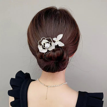 Haarkruller Visserstert Elegante Blom