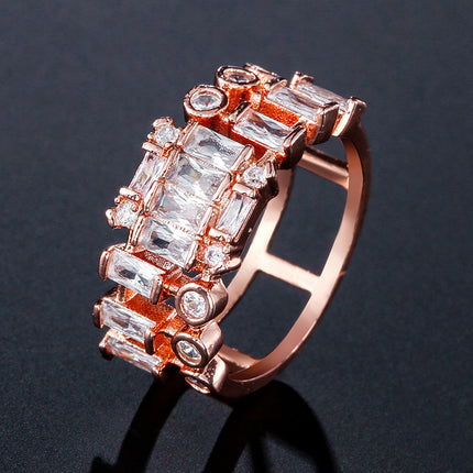 Smarag Goue Ring Instelling met Holte