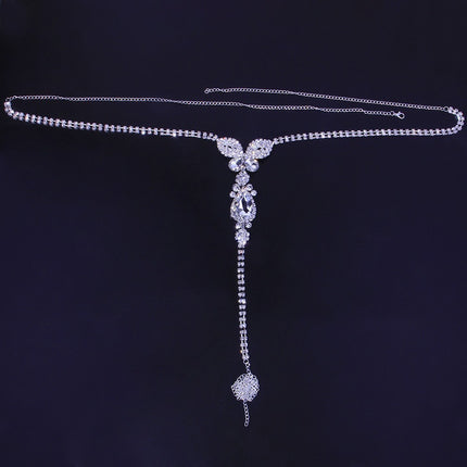 Nuwe Strass Vlinder Broekie Ketting Modieus Sexy