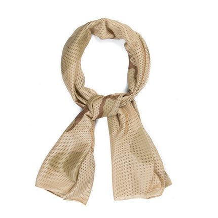 Camouflage Outdoor Net Scarf Camouflage Multicolor
