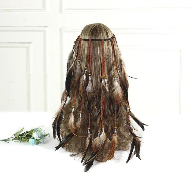 Vroue Boho Mode Veer Hoofband Ornament