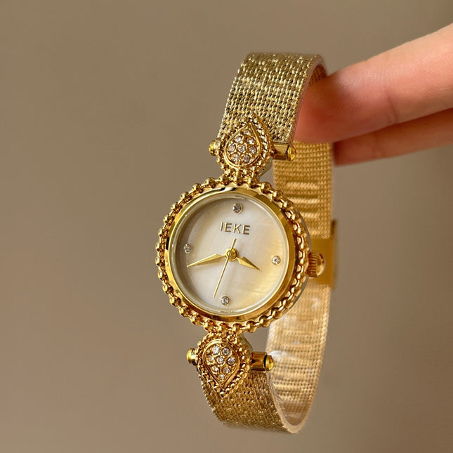 Fashion Casual Retro Court Ancient Style Watch Women