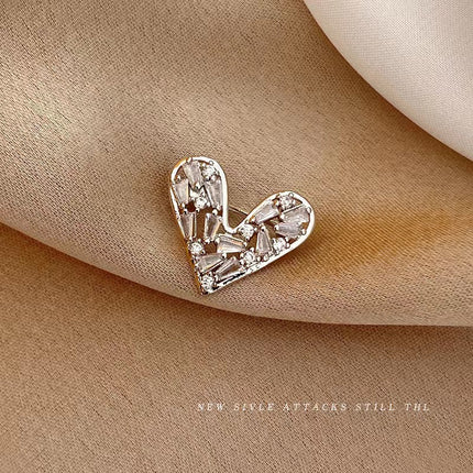 Small Bow  High-end Corset Sewing Free Shirt Anti-exposure Button