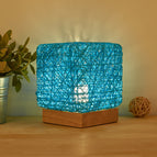 Blue / Button base