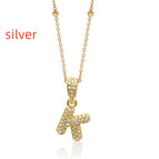 Silver / 1letter / 14inch