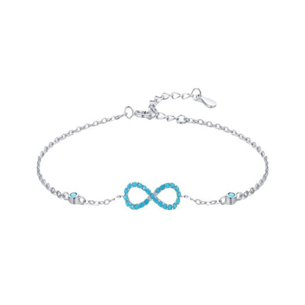 Oneindige Liefde Simbool Turkoois Armband Juweliersware
