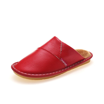 Winter Warm Anti-gly Leer Pantoffels