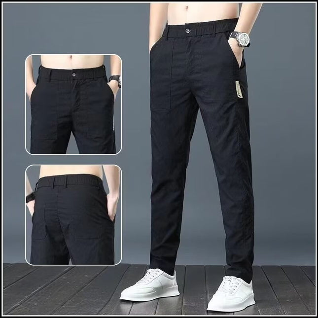 Men's Straight Breathable Quick-drying Fashion Brand All-matching Sports Trousers