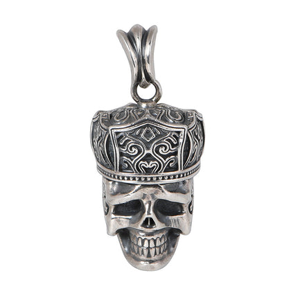 Vintage Pendant Distressed Hip-hop Rock Punk Crown