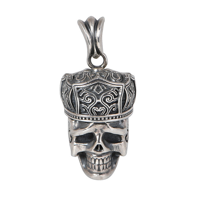 Vintage Pendant Distressed Hip-hop Rock Punk Crown