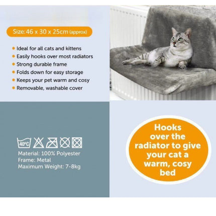 Iron Frame Cat Bed Cat Hammock Radiator Bed
