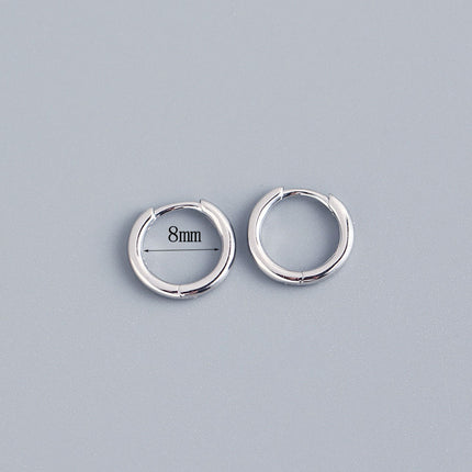 Women's Korean-style Diamond-embedded Gold-plated Ins Internet-famous Versatile Earrings