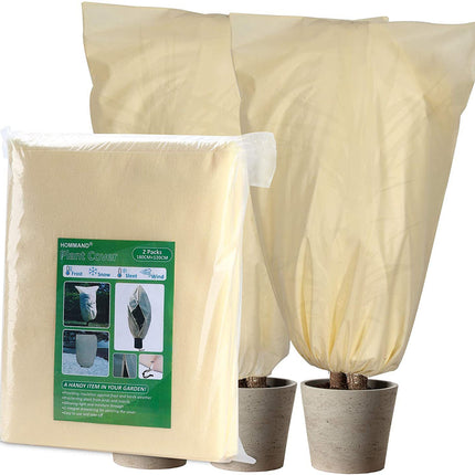 Plant Cover Winter Warm Cover Tree Plant Protecting Bag Nonwoven Frost Protection For Yard Garden Plants Small Tree Against Cold