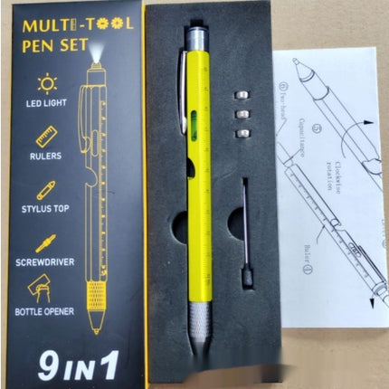 Multifunksionele Pen Met LED-lamp Skroewedraaier