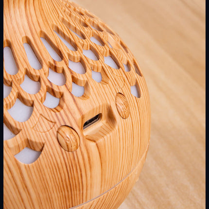 Mini Desktop Creativity Three-leaf Flower Humidifier