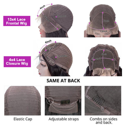 Front Lace Short Wave Head Wig