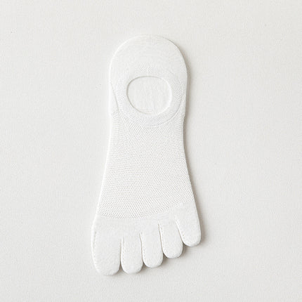Men's Thin Mesh Breathable Five Finger Invisible Socks
