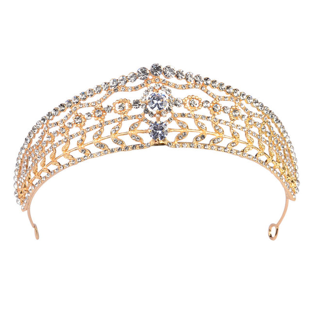 Bruidshoofbedekking Barok Koreaanse Trou Diamante Individueel Toegemaak
