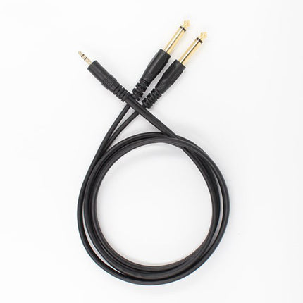 3.5 To 6.5 Audio Cable, Two-core One-to-two Male-to-male Computer Mobile Phone Mixer Power Amplifier Cable