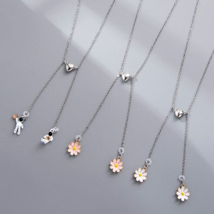 Ruimtevaarder Blom Hanger Oorfoon Anti-Verloor Ketting Brilketting