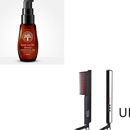 Dames Glattrek-kam Mans se Multifunksionele Haarkam Met Haarversorgings Essensiële Olie 40ml