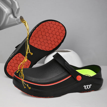 Men's Non-slip, Waterproof And Oil Resistant Work Wearable Shoes