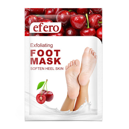 bleek- en bevogtigende voetmasker