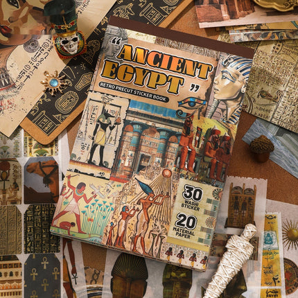 High-quality Retro-style Sticker Book